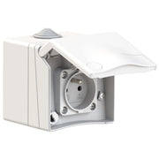 Bals Elektrotech - Schutzkontakt-Anbausteckdose Schutzkontakt-Wandsteckdos 72011 16A 2p+E IP44 be/fr
