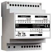 TCS Tür Control - Zusatzgerät für Türkommunikation Videosignalverteiler FVY1200-0400 2fachVT02-SG − 1 Stück