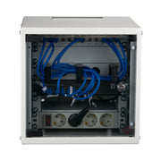 EFB-Elektronik - Netzwerkgehäuse Wandgehäuse WGB-1006GR.30-SET1 Set 10Zoll 6HE