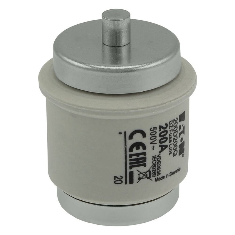 Eaton - D-Sicherungseinsatz Sicherungseinsatz Nieders. FUSE 200A #200D200Q 200A AC 500V 50kA − 10 Stück