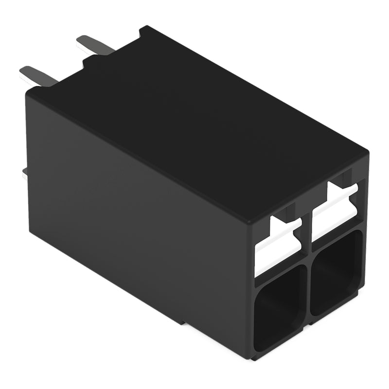 WAGO - Leiterplattenklemme THR-Leiterplattenklemme 2086-1102/997-604 Drücker,1,5mm²,sw − 2115 Stück