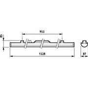 Philips Lighting - Geräteträger für Lichtbandsystem LED-Lichtträger ws 4MX900 #66641699 581 50S/840 PSU MB