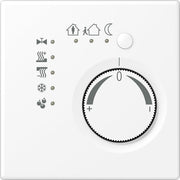 Jung - Bussystem-Raumtemperaturregler KNX-Stetigregler Serie LS LS 2178 WWM schneeweiß matt