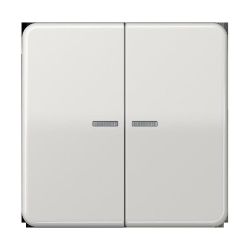 Jung - Bedienelement intelligent Taster 2fach BT CD 17102 LG JUNG HOME