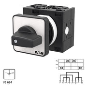 Eaton - Lastschalter Wendeschalter T3-2-8400/E 2pol