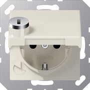 Jung - Steckdose SCHUKO-Steckdose 16A 250V AS 1520 BFKLSL Klappdeckel
