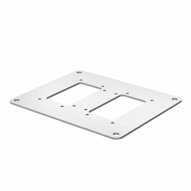 OBO Bettermann - Sockel für Installationssäule Bodenplatte ISSBP140100RW 200x160x3mm