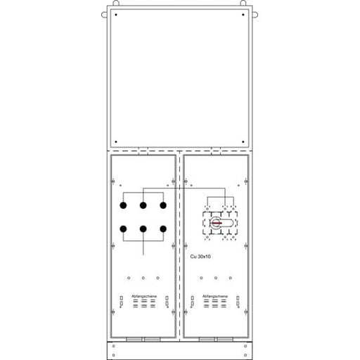 Striebel&John - Zähler-Komplettschrank Mess-u.Wandlerschrank KS4276 W312S