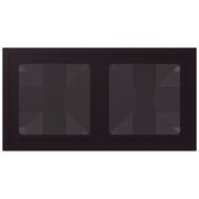 Jung - Abdeckrahmen Rahmen 2-fach LCZ 982 BF 248 noir divoire