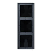 Jung - Abdeckrahmen Rahmen 3-fach LC 983 262 gris fonce 59
