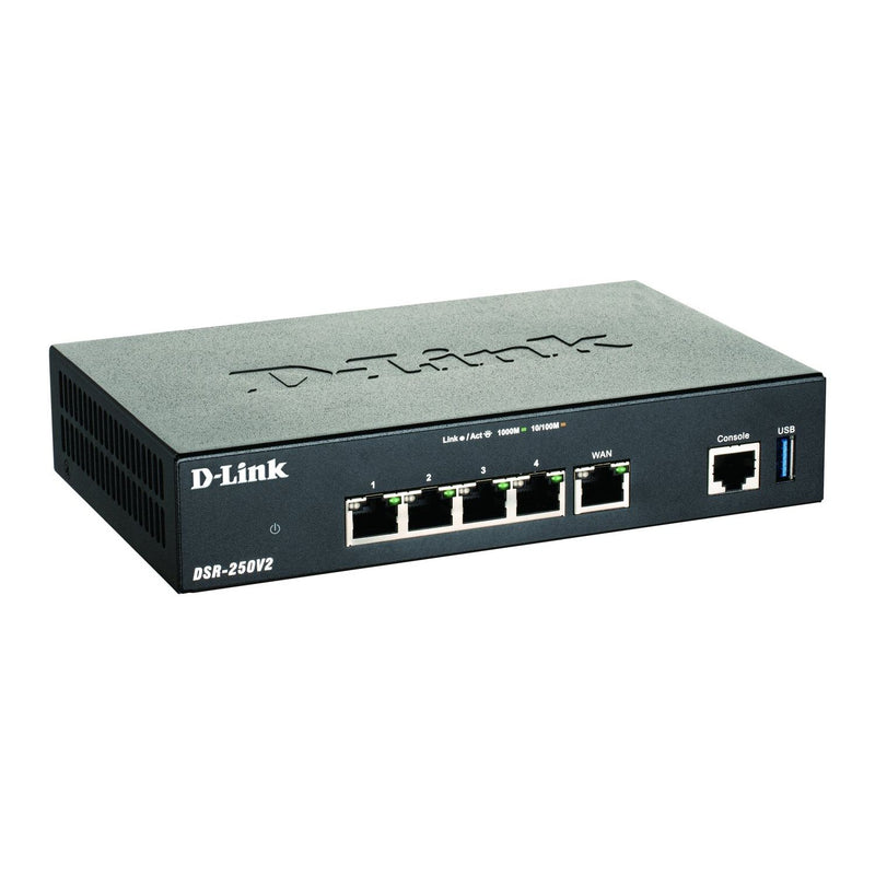 DLink - Netzwerk Router VPN Security Router DSR-250V2/E