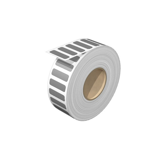Weidmüller - Kennzeichnungsmaterial Gerätemarkierer, Etikett SM 27/8 MM GR VPE100 27x8mm grau − 100 Stück