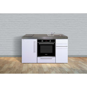 Stengel - Mini-Küche Miniküche Premiumline MPB150BOGKFliBreS weiß