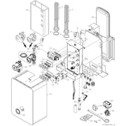 Bosch Thermotechnik - Elektrischer Heizkessel Elektro-Heizkessel wandh. TH350018 18kW, 6-stufig