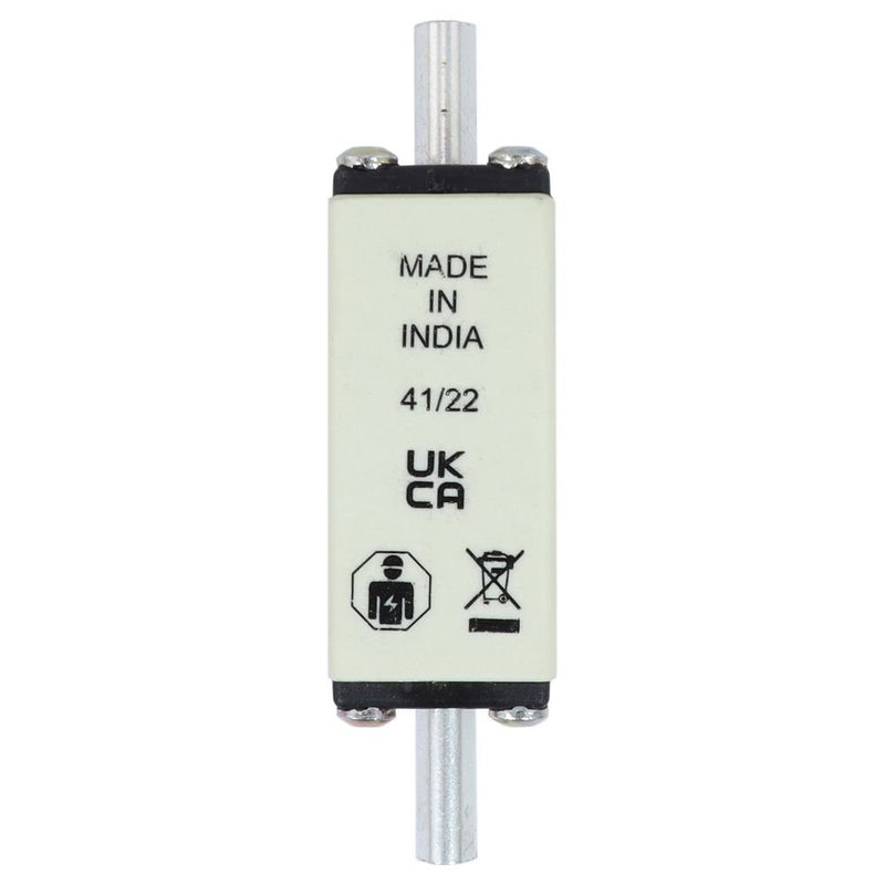 Eaton - Messersicherung Sicherungseinsatz Nieders. NH-SICHERU#6NHG000BI 6A AC 500V 120kA − 3 Stück