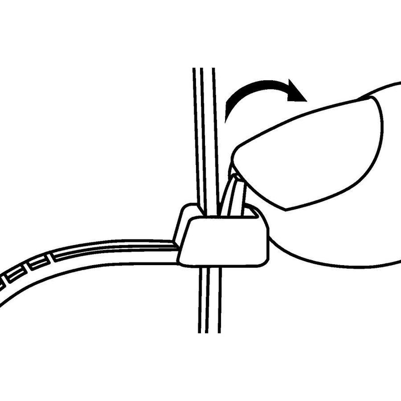 HellermannTyton - Kabelbinder LR55R-PA66-YE-Q1 4,8x196 gelb − 1000 Stück