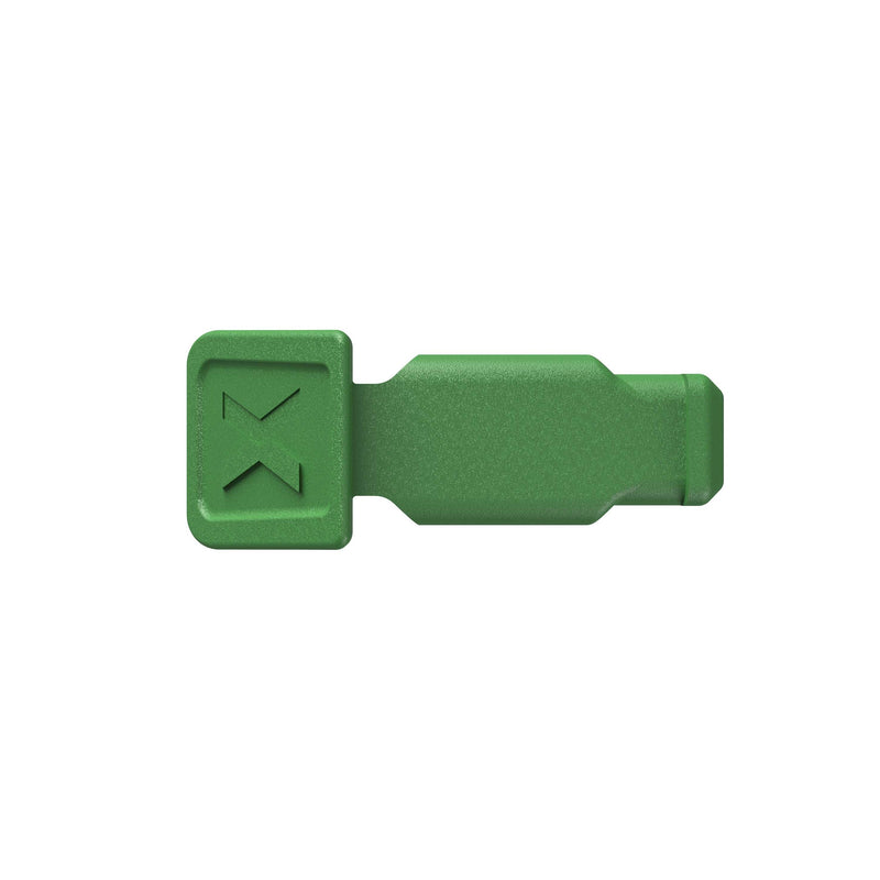 Knipex - Dekorelement für Abdeckungen ColorCode Clips 00 61 10 CG (VE10) Grün (10 Stk)