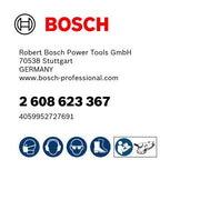 Bosch - Systemzubehör für Schleifen/Polieren (Akku/elektrisch/Druckluft) Polierschwamm-Set, 2608623367(VE2) 125 mm, 2-tlg
