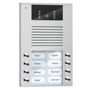 TCS Tür Control - Türstation für Türkommunikation Video color Außenstation AVE14083-0010 8Tast 2reih.AP si