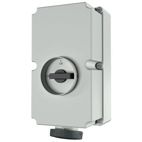 Mennekes - CEE-Steckdose abschaltbar, abgesichert (IEC 60309) Wanddose DUO 5690AE 125A4p7h500V, IP67