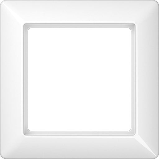 Jung - Abdeckrahmen Rahmen 1-fach aws AS 581 BF WW waage/senkrecht