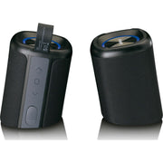 LENCO - Lautsprecher Bluetooth-Lautsprecher-Set BTP-400BK IPX7,2x10W(RMS)