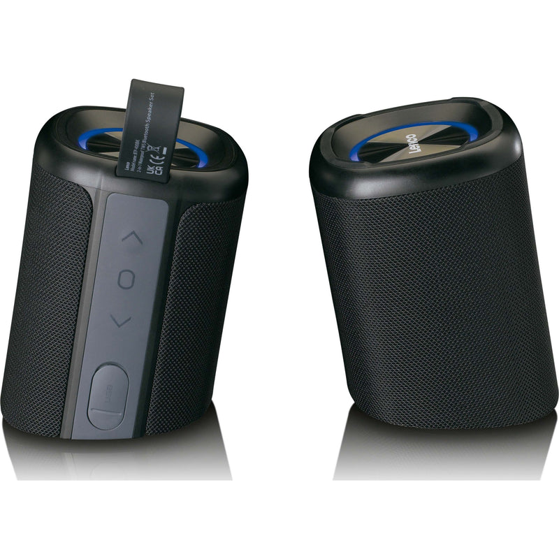LENCO - Lautsprecher Bluetooth-Lautsprecher-Set BTP-400BK IPX7,2x10W(RMS)