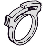 HellermannTyton - Befestigungsschelle für Kabel/Rohre Befestigungsschelle SNP6-HIR-BK-C1 − 100 Stück