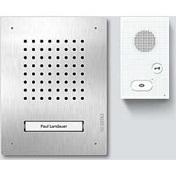 Siedle&Söhne - Türsprech-Set Audio-Set Siedle Classic SET CLAB 850-1 E/W Edelstahl/Weiß