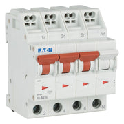 Eaton - Leitungsschutzschalter PLI-B4/3N B 4A, 3p+N Steckkl