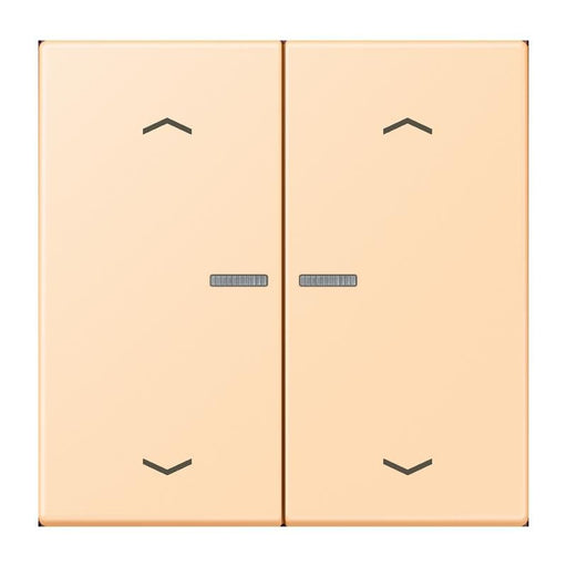 Jung - Bedienelement intelligent Taster mit Pfeilsymbolen BT LC 17102 P 223 ocre