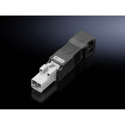 Rittal - Kompaktverteiler für steckbare Gebäudeinstallation Stecker SZ 2500.640 (VE5) 2 polig, 24V DC − 1 Packung