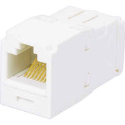 Panduit - Modularer Steckverbinder MINI-COM TX-6 10 GIG Modul CJ6X88TGAW ungeschirmt − 10 Stück