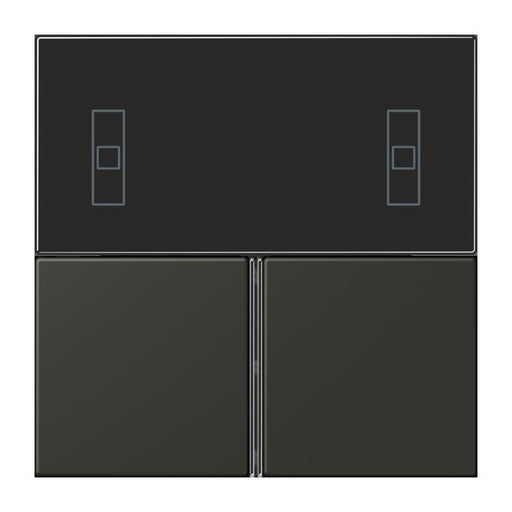 Jung - Abdeckung/Bedienelement für Installationsschalterprogramme Tastensatz 3fach LC 4093 TSA 259 ombre naturelle 59
