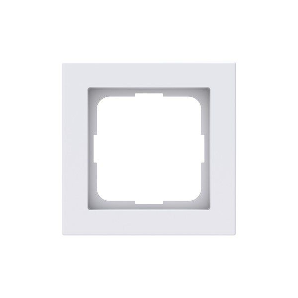 Rutenbeck - Abdeckrahmen Abdeckplatte AP 55 1 ws  − 5 Stück
