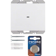 Berker - Bussystem-Hand-/Wandsender KNX-Funk Wandsender 1fach 85655279 polarweiß glänzend