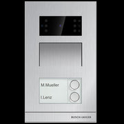 Busch-Jaeger - Türstation für Türkommunikation Außenstation Video Mini AP H81316P2-A-03 2-fach