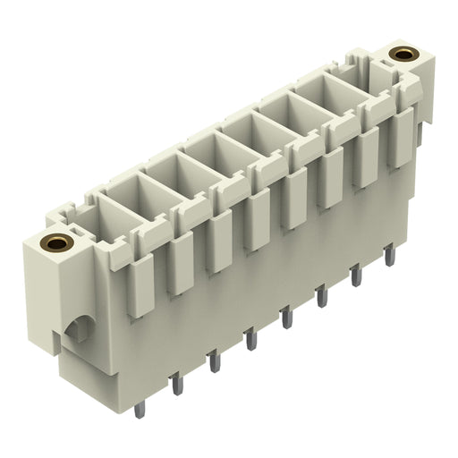 WAGO GmbH & Co. KG - Leiterplattensteckverbinder THT-Stiftleiste 831-3608/108-000 1,0x1,2mm,gerade,lgr − 12 Stück