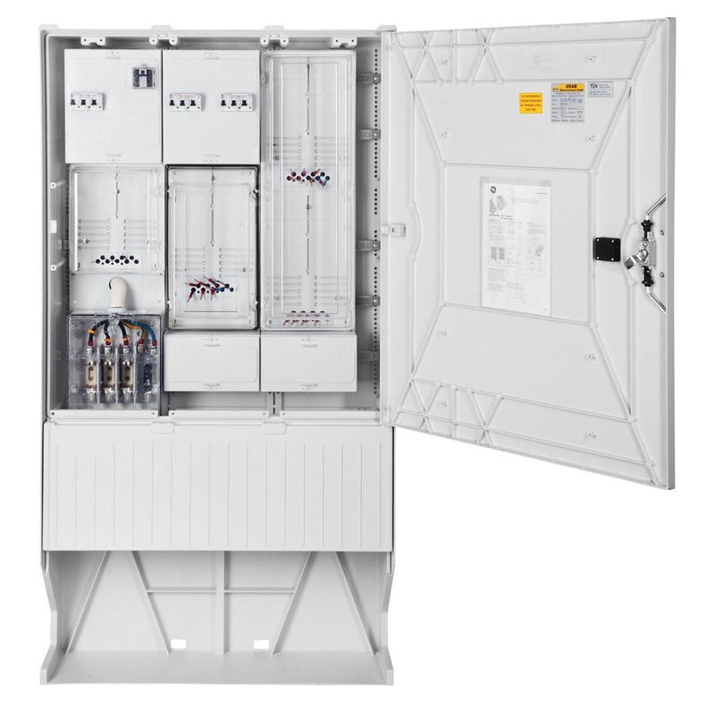 GSAB Elektrotechnik - Zähler-Komplettschrank Zähleranschlusssäule 02.88.1P3HAK 3ZP/TSG, HAK-NH00