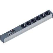 Bachmann - Power distribution unit (PDU) Steckdosenleiste 329.3009 1HE 6xSchutz. TCP/IP