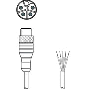 Leuze - Konfektioniertes Sensor-Aktor-Kabel Anschlussleitung KD PL-M12-5A-P0-050
