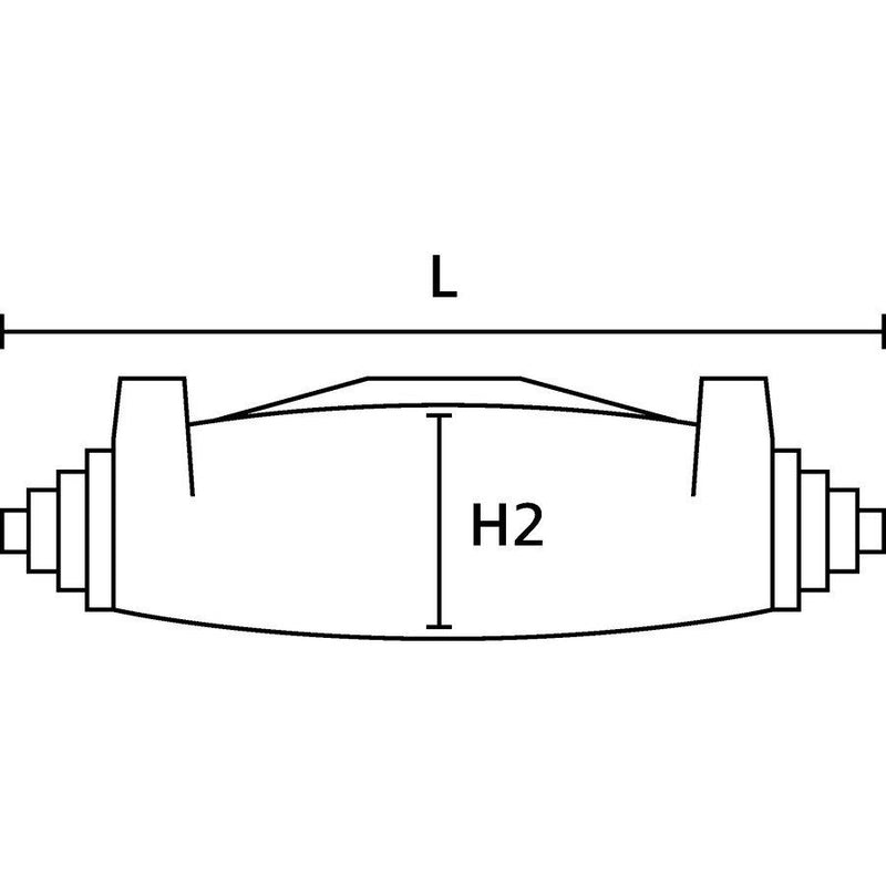HellermannTyton - Verbindungs-/Übergangsmuffe Verbindungsmuffe i-2 Pre.PUR771-BK-SF 5x16 Gießharz