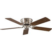 Casafan - Umluftventilator Deckenventilator FLAT 132-III BN chrom gebürstet