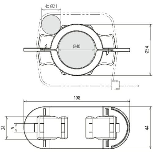 DEHN - Zubehör/Ersatzteile für Erdung und Blitzschutz Befestigungsset BFS SR D40 #819296