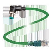 Pepperl+Fuchs Fabrik - Konfektioniertes Sensor-Aktor-Kabel Verbindungskabel, Ethernet V1SD+90-W-G#70165006 − 1 Stück