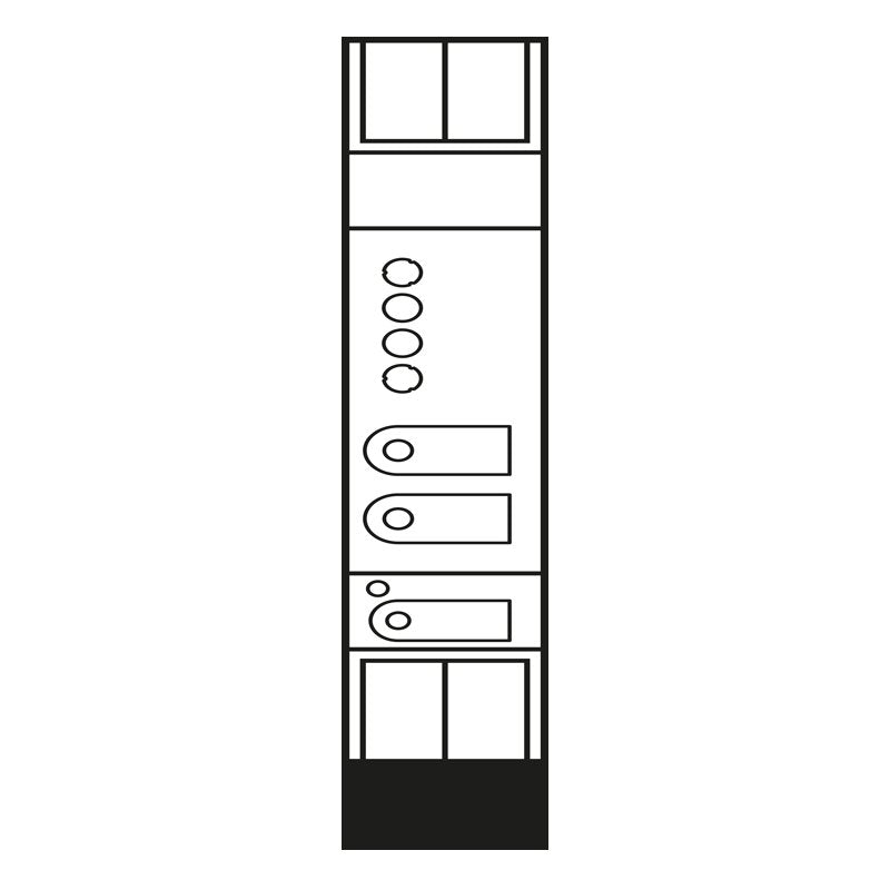 Jung - Bussystem-Linien-/Bereichskoppler KNX Bereichs-Linienkoppler 21420 1S R − 1 Stück