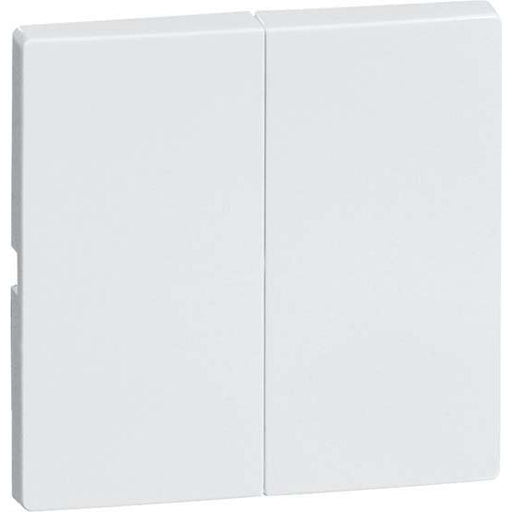 Peha - Abdeckung/Bedienelement für Installationsschalterprogramme Wippe alu D 95.545.70