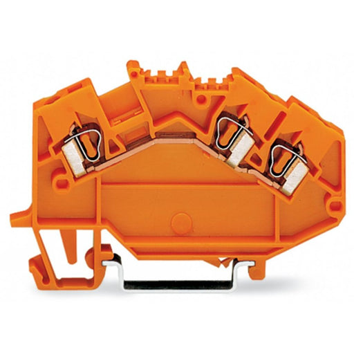 WAGO - Durchgangs-Reihenklemme 3-Leiter-Durchgangsklemme 780-654 2,5mm² − 50 Stück