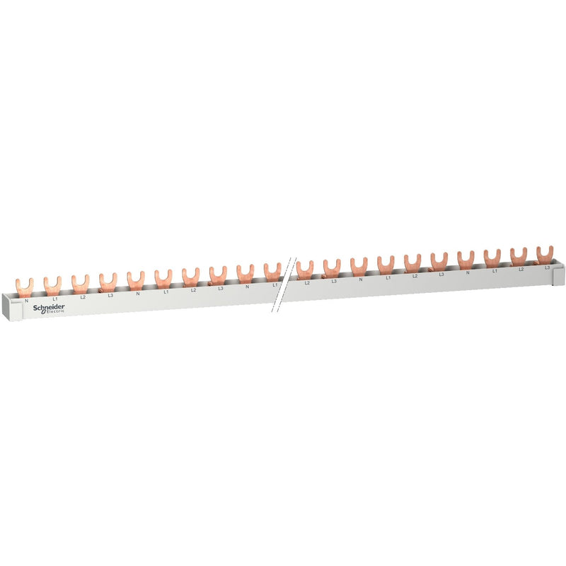 Schneider Electric - Phasenschiene Gabel R9XFH457 3P+N 57 TE, 63A