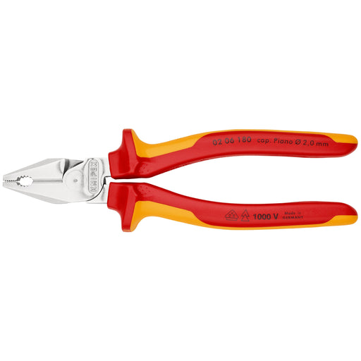 Knipex - Kombizange Kraft-Kombizange 02 06 180 SB − 1 Stück